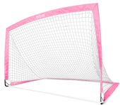 GoSports Team Tone 4ft x 3ft or 6ft x 4ft Portable Soccer Goal for Kids - Pop Up Net for Backyard