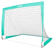 GoSports Team Tone 4ft x 3ft or 6ft x 4ft Portable Soccer Goal for Kids - Pop Up Net for Backyard