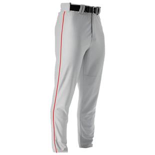 A4 PRO STYLE OPEN BOTTOM YOUTH Large BASEBALL PANTs Dark Gray