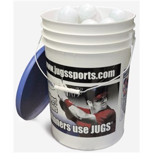 Bucket of Jugs White Seamed Sting-Free 4 DZ Baseballs B3001