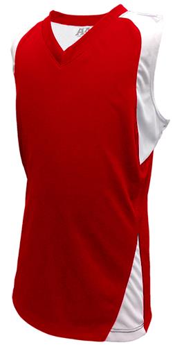 Girls GXS (Black/Maroon) Racerback Muscle Softball Jerseys