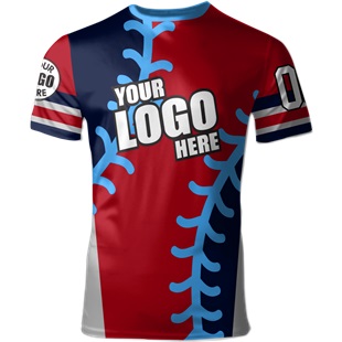 Custom All Sport Jersey - Sublimated "Stitched" Cool Performance Unisex Crew Tee