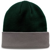  2-Tone Roll Up Beanie (Sky,Blue,Forest,Navy,Orange,Purple,Royal)