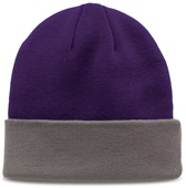  2-Tone Roll Up Beanie (Sky,Blue,Forest,Navy,Orange,Purple,Royal)