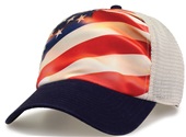 The Game OSFM (Americana Sublimated Flag) Trucker Cap 