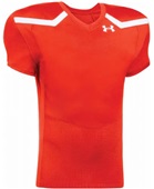 Under Armour Adult 2-Color Football Jersey-BK,Forest,Cardinal.Maroon,Navy,Orange,Purple,Royal,Red,Wt ORANGE/WHITE Primary
