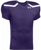 Under Armour Adult 2-Color Football Jersey-BK,Forest,Cardinal.Maroon,Navy,Orange,Purple,Royal,Red,Wt PURPLE/WHITE Primary