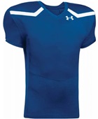 Under Armour Adult 2-Color Football Jersey-BK,Forest,Cardinal.Maroon,Navy,Orange,Purple,Royal,Red,Wt ROYAL/WHITE Primary