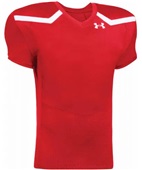 Under Armour Adult Vortex Football Jersey (BK,Forest,Cardinal.Maroon,Navy,Orange,Purple,Royal,Red,Wt SCARLET/WHITE Primary