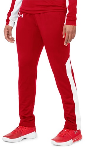 Under Armour Adult Tear-Away Tapered Hidden Snap Pants (A2XL & A2XL Tall -Red)
