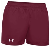 Under Armour Womens 4" Sports Shorts " No Pocket" (Bk,Forest,Graphite,Maroon,Navy,Royal,Red)