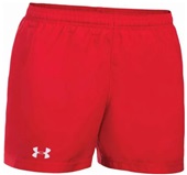 Under Armour Womens 4" Sports Shorts " No Pocket" (Bk,Forest,Graphite,Maroon,Navy,Royal,Red)