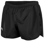 Under Armour Women's 2.5" Inseam Kick Split Shorts (Bk,Forest,Graphite,Maroon,Navy,Royal,Red)