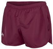 Under Armour Men's 2.5" Inseam Kick Split Track Short (Bk,Forest,Graphite,Maroon,Navy,Royal,Red)