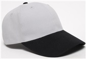 Pacific 101C Brushed Hook-&-Loop Cap (Black,Brown,Hunter,Khaki,Maroon,Purple,Silver,White)