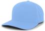 Cotton-Poly Hook-And-Loop Adjustable Baseball Cap (Silver,Blue Teal,Silver.Purple)