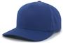 Cotton-Poly Hook-And-Loop Adjustable Baseball Cap (Silver,Blue Teal,Silver.Purple)