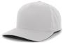 Cotton-Poly Hook-And-Loop Adjustable Baseball Cap (Silver,Blue Teal,Silver.Purple)