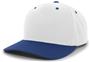 Cotton-Poly Hook-And-Loop Adjustable Baseball Cap (Silver,Blue Teal,Silver.Purple)