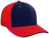 Pacific Headwear M2 Performance Pacflex Contrat Cap (Red or Navy)