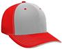 Pacific Headwear M2 Performance Pacflex Contrat Cap (Red or Navy)