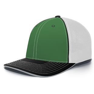 Trucker Flexfit Mesh Baseball Cap (Graphite,Royal,White,Kelly,Pink,Black,Silver,Forest