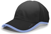 Lite Series Hook-And-Loop Adjustable Baseball Cap (Black/Sky &  WT/Orange)