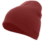 Knit Beanie(Black,Cardinal,Gold,Maroon,Pink,Vegas)