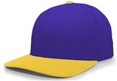 Adult/YouthPro-Wool Hook-And-Loop Adjustable Baseball Cap (Silver,Royal,Red,Purple,Navy,White)