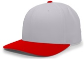 Adult/YouthPro-Wool Hook-And-Loop Adjustable Baseball Cap (Silver,Royal,Red,Purple,Navy,White)