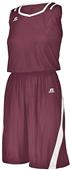Mens Sleeveless Cooling Basketball (Jersey Only), (BK,WT,Red,Royal,Navy,Purple,Forest,Maroon) MAROON/WHITE Primary