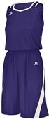 Mens Sleeveless Cooling Basketball (Jersey Only), (BK,WT,Red,Royal,Navy,Purple,Forest,Maroon) PURPLE/WHITE Primary