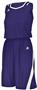 Mens Sleeveless Cooling Basketball (Jersey Only), (BK,WT,Red,Royal,Navy,Purple,Forest,Maroon) PURPLE/WHITE Primary