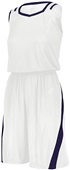 Mens Sleeveless Cooling Basketball (Jersey Only), (BK,WT,Red,Royal,Navy,Purple,Forest,Maroon) WHITE/PURPLE Primary