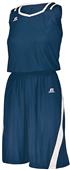 Womens Sleeveless Basketball (Jersey Only) (BK,WT,Red,Royal,Navy,Purple,Forest,Maroon,Card NAVY/WHITE Primary