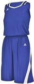 Womens Sleeveless Basketball (Jersey Only) (BK,WT,Red,Royal,Navy,Purple,Forest,Maroon,Card ROYAL/WHITE Primary