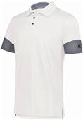 Russell Adult Hybrid Polo Shirt (Dark Green,Maroon,Red,White)