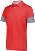 Russell Adult Hybrid Polo Shirt (Dark Green,Maroon,Red,White)