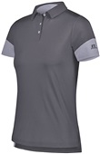 Womens 3-Button Polo Shirt (Black,Forest,Maroon,Navy,Royal,Stealth,Red,White)