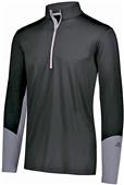 Adult Hybrid Pullover (Black,Forest,Maroon,Navy,Royal,Steel,Red,White) BLACK/STEEL Primary