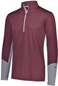Adult Hybrid Pullover (Black,Forest,Maroon,Navy,Royal,Steel,Red,White) MAROON/STEEL Primary