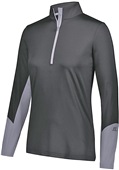 Russell Womens Hybrid Long Sleeve Pullover (Black,Forest,Maroon,Navy,Royal,Stealth,Red,White)