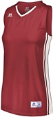 Womens Sleeveless Basketball Jersey (Cardinal,Purple,White/Cardinal,White/Purple)