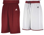 Womens 7" Reversible Basketball Sports Shorts (Red,Royal,Purple,Navy,Maroon,Gold,Forest,Sky,Orange)