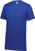 Adult Ring Spun Short Sleeve Cotton TShirt (Black,Navy,Royal,Red,White) ROYAL Primary