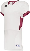 Adult Color BlockFootball Game Jersey (BK,WT,Forest,Maroon,Navy,Purple,Royal,Red)