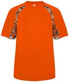 Youth Digital Camo Hook Loose-Fit T Shirt (Black,B-Orange,Cardinal,Purple,Maroon,White,Royal,Graphit