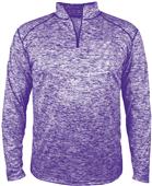 Adult 1/4 Zip Pullover Long Sleeve Shirt