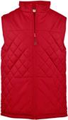 Badger Women's Loose Quilted Vest (Black,Graphite,Navy,Red,Royal,White)