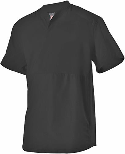 Adult/Youth Stretch Woven Baseball Batters Jacket (Black,Charcoal,Forest,Navy,Purple,Red,Royal). Decorated in seven days or less.